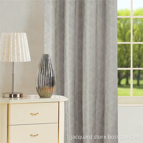 New Style Beautiful Fashion Finished  Jacquard Curtai